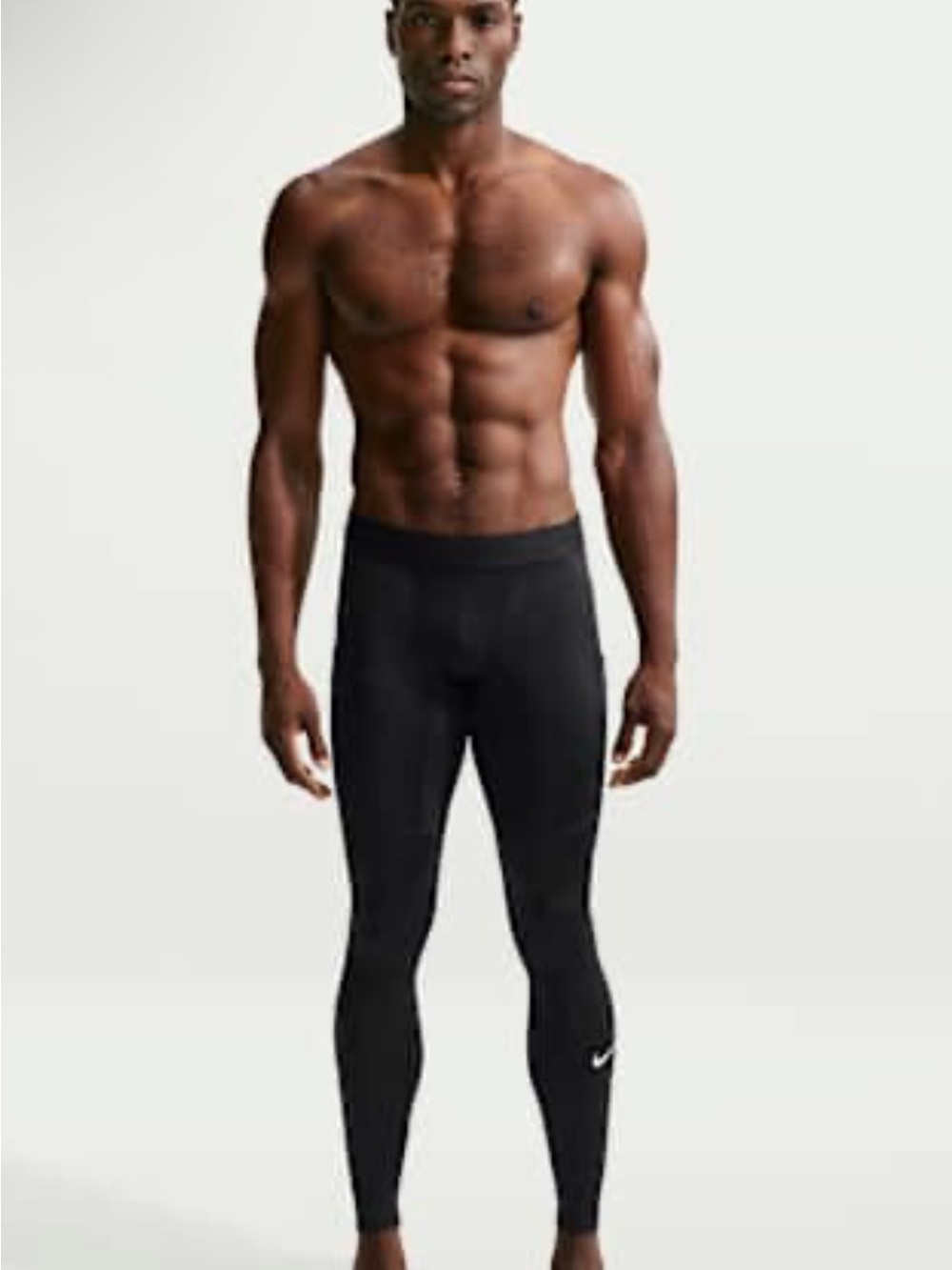 Nike Men’s Black Full-Length Compression Leggings